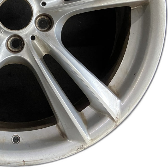 20" BMW 535i GT 10-17 20x8.5 alloy frt 10 spoke 5 double spoke peaked spoke edge Original OEM Wheel Rim