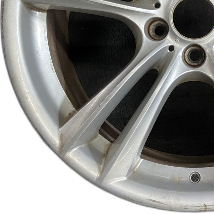 20" BMW 535i GT 10-17 20x8.5 alloy frt 10 spoke 5 double spoke peaked spoke edge Original OEM Wheel Rim