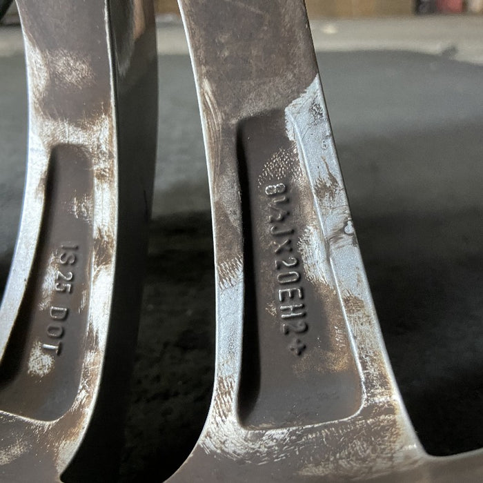 20" BMW 535i GT 10-17 20x8.5 alloy frt 10 spoke 5 double spoke peaked spoke edge Original OEM Wheel Rim