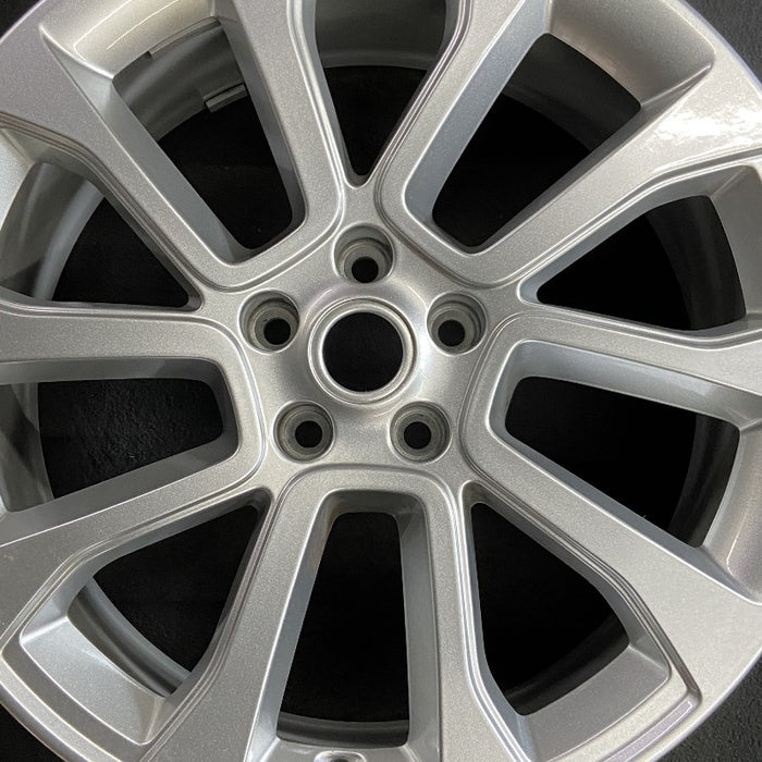 21" RANGE ROVER SPORT 23-24 21x8.5 alloy 5 V spoke silver Original OEM Wheel Rim
