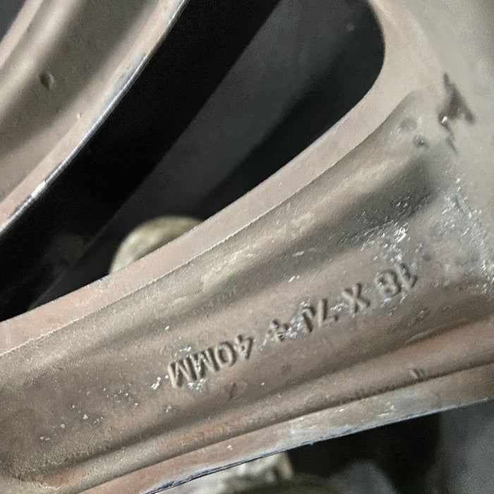 18" AVENGER 12-14 18x7 aluminum 10 spoke black finish Original OEM Wheel Rim