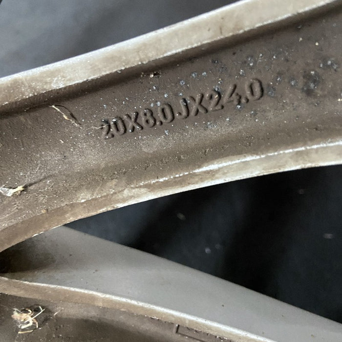 20" 300 07-10 20x9 aluminum 12 spoke Original OEM Wheel Rim