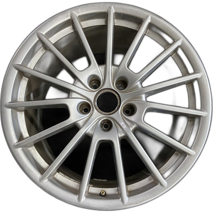 20" PORSCHE PANAMERA 10-13 alloy 20x11.5 15 spoke magnesium finish Original OEM Wheel Rim