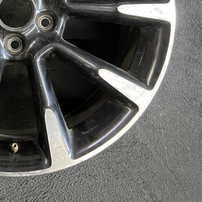 19" MUSTANG 11-12 19x8.5 TPMS 10 spoke machined ends w/o GT spoke Original OEM - Back View