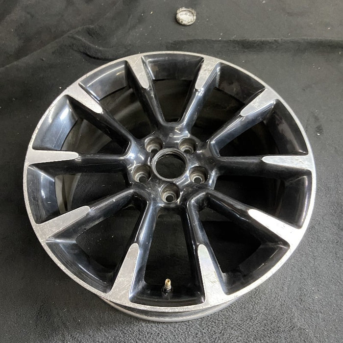 19" MUSTANG 11-12 19x8.5 TPMS 10 spoke machined ends w/o GT spoke Original OEM - View 7