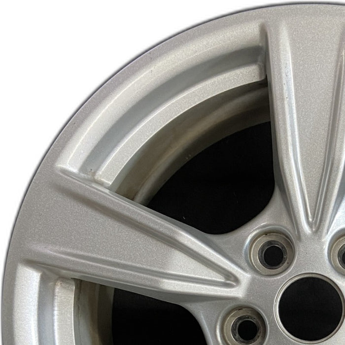 17" FORD MUSTANG 20-23 17x7-1/2 aluminum 5 spoke sparkle silver Original OEM Wheel Rim