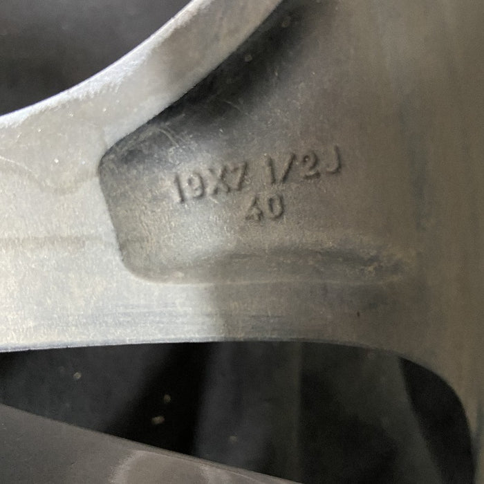 19" TOYOTA RAV4 19-20 19x7-1/2 alloy 10 spoke 5 split spoke silver inlay Original OEM Wheel Rim