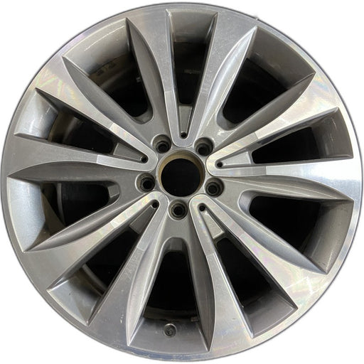 20" MERCEDES GL-CLASS 13-15 166 Type; GL350 20x8.5 10 spoke carved spokes - Front View