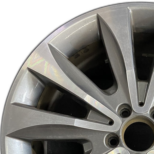 20" MERCEDES GL-CLASS 13-15 166 Type; GL350 20x8.5 10 spoke carved spokes - Angle View