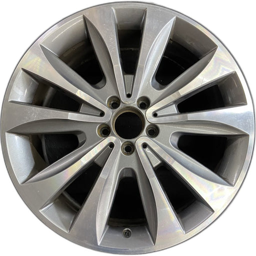 20" MERCEDES GL-CLASS 13-15 166 Type; GL350 20x8.5 10 spoke carved spokes - Front View