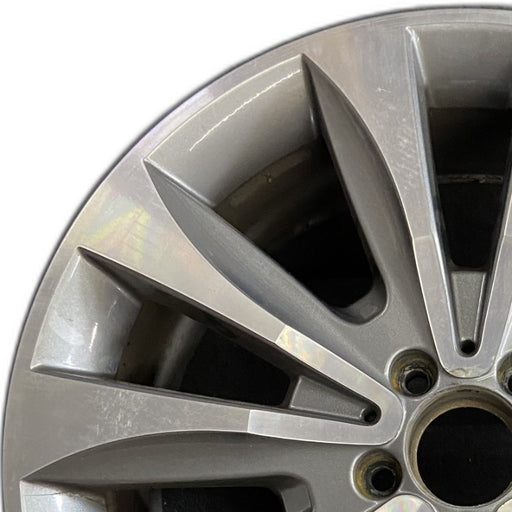20" MERCEDES GL-CLASS 13-15 166 Type; GL350 20x8.5 10 spoke carved spokes - Angle View