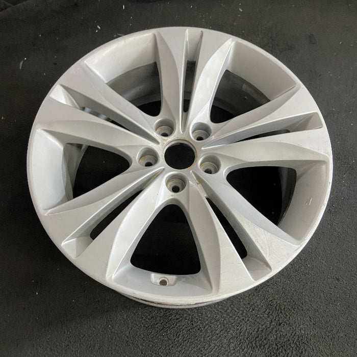 18" GENESIS 09-12 Cpe 18x8 10 spoke rear Original OEM Wheel Rim - View 7