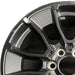 20" SEQUOIA 24 20x8 6 Y spoke black TRD off- Original OEM Wheel Rim - Angle View