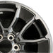 20" SEQUOIA 24 20x8 6 Y spoke black TRD off- Original OEM Wheel Rim - Side Profile