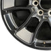20" SEQUOIA 24 20x8 6 Y spoke black TRD off- Original OEM Wheel Rim - Back View