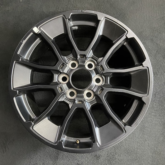 20" SEQUOIA 24 20x8 6 Y spoke black TRD off- Original OEM Wheel Rim - Additional View