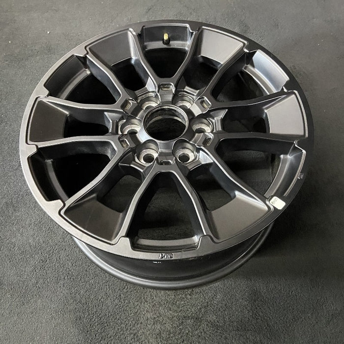 20" SEQUOIA 24 20x8 6 Y spoke black TRD off- Original OEM Wheel Rim - View 8