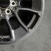 20" SEQUOIA 24 20x8 6 Y spoke black TRD off- Original OEM Wheel Rim - Back View