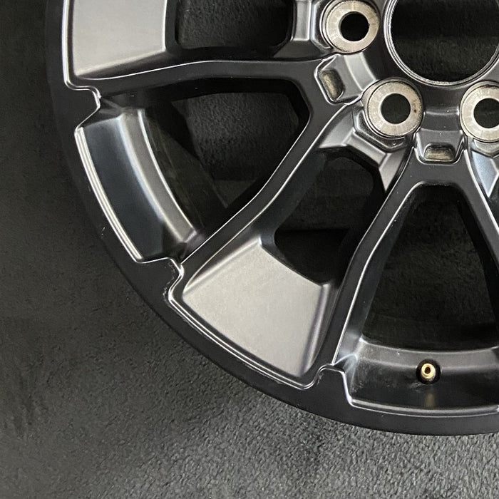 20" SEQUOIA 24 20x8 6 Y spoke black TRD off- Original OEM Wheel Rim - Additional View