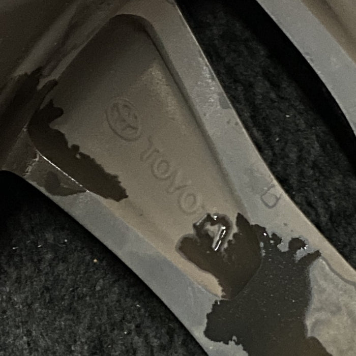 17" COROLLA 17 Sdn 17x7 alloy 10 spoke split spoke black accent Original OEM Wheel Rim