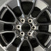 20" SEQUOIA 24 20x8 6 Y spoke black TRD off- Original OEM Wheel Rim - Angle View