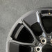 20" SEQUOIA 24 20x8 6 Y spoke black TRD off- Original OEM Wheel Rim - Side Profile