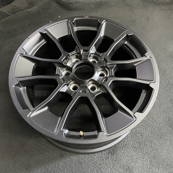 20" SEQUOIA 24 20x8 6 Y spoke black TRD off- Original OEM Wheel Rim - View 7