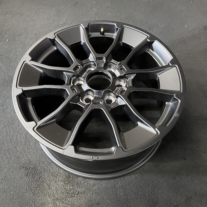 20" SEQUOIA 24 20x8 6 Y spoke black TRD off- Original OEM Wheel Rim - View 8