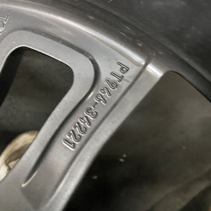 20" SEQUOIA 24 20x8 6 Y spoke black TRD off- Original OEM Wheel Rim - View 10