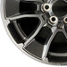 20" SEQUOIA 24 20x8 6 Y spoke black TRD off- Original OEM Wheel Rim - Back View