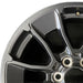 20" SEQUOIA 24 20x8 6 Y spoke black TRD off- Original OEM Wheel Rim - Angle View