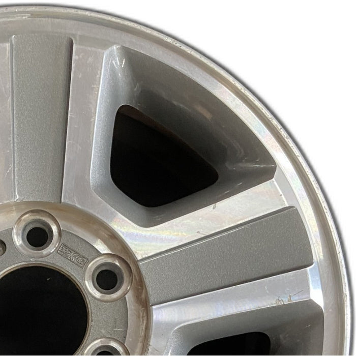 17" FORD F150 PICKUP 04 New Style 17x7-1/2 aluminum 5 spoke grooved spokes w/dark paint Original OEM Wheel Rim