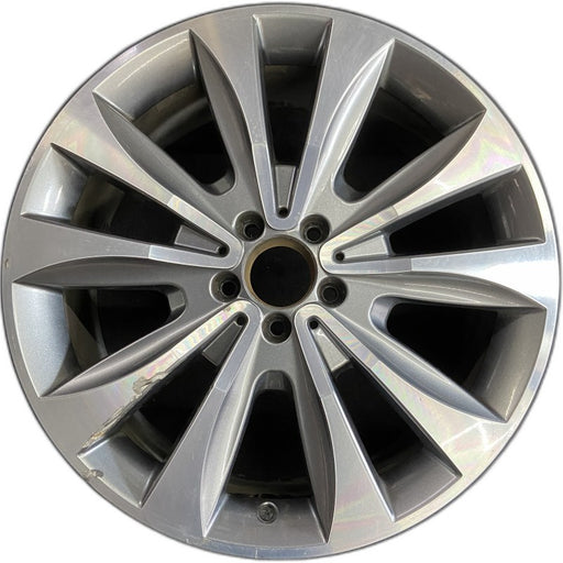 20" MERCEDES GL-CLASS 13-15 166 Type; GL350 20x8.5 10 spoke carved spokes - Front View