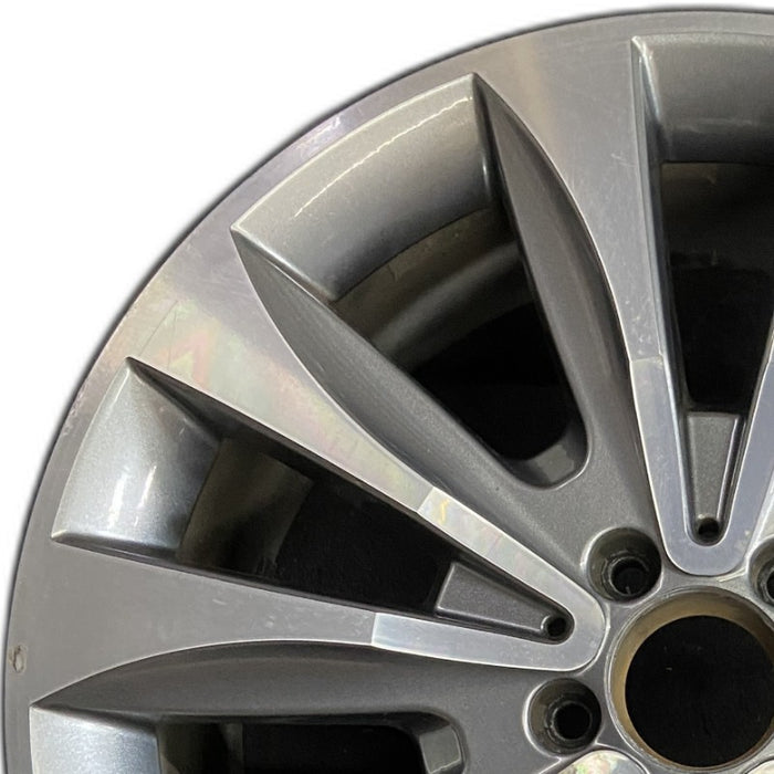 20" MERCEDES GL-CLASS 13-15 166 Type; GL350 20x8.5 10 spoke carved spokes - Angle View