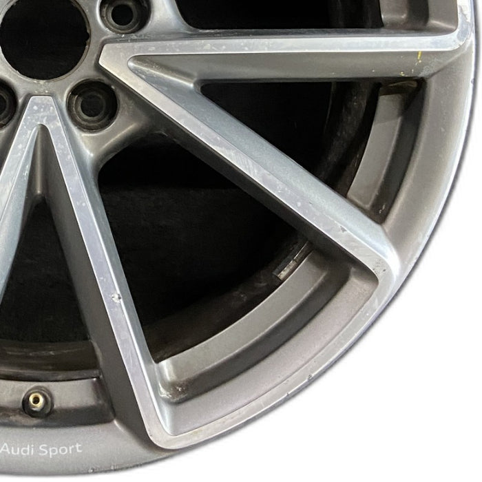 19" AUDI S3 17-18 19x8 alloy 5 double spoke V design Original OEM Wheel Rim