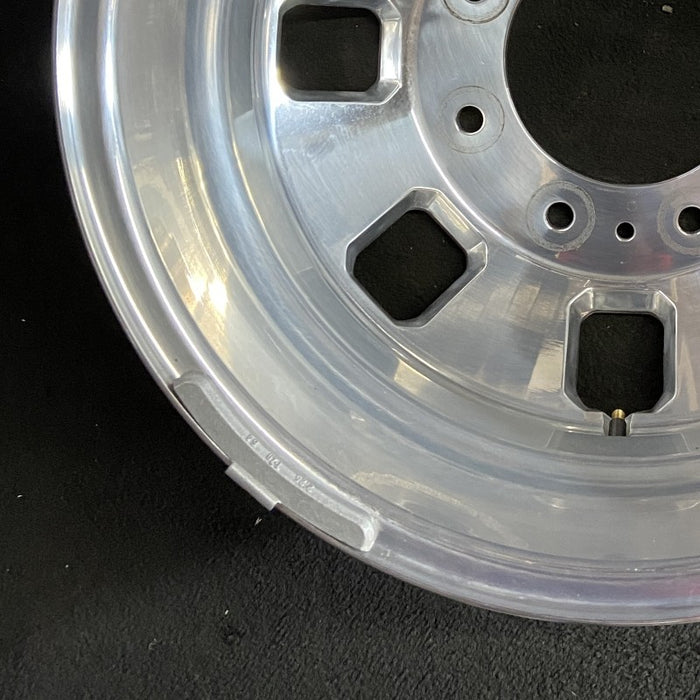 18" SIERRA 3500 PICKUP 24 DRW 18x6.5 rear outer Original OEM Wheel Rim - Additional View