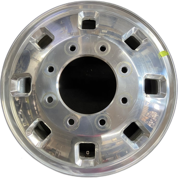 18" SIERRA 3500 PICKUP 24 DRW 18x6.5 frt Original OEM Wheel Rim - Front View