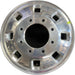 18" SIERRA 3500 PICKUP 24 DRW 18x6.5 frt Original OEM Wheel Rim - Front View