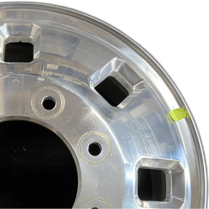 18" SIERRA 3500 PICKUP 24 DRW 18x6.5 frt Original OEM Wheel Rim - Side Profile
