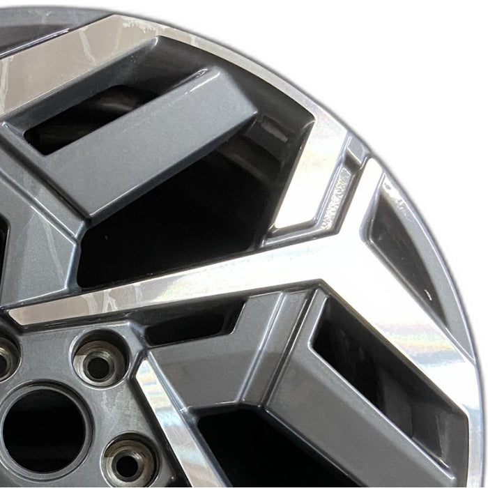 19" KONA 24 19x7.5 5 Y spoke Original OEM Wheel Rim - Side Profile