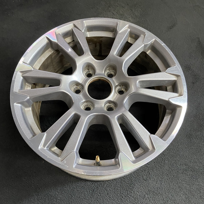 18" FORD F150 PICKUP 15-17 18x7.5, aluminum, 12 spoke Original OEM Wheel Rim - Side Profile