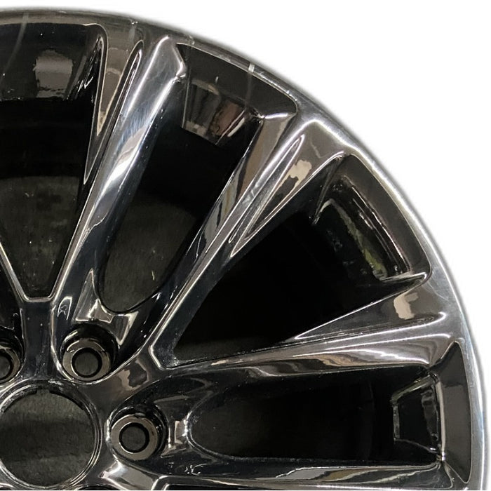 22" ESCALADE 17-18 22x9 12 spoke opt SHO Original OEM Wheel Rim - Side Profile