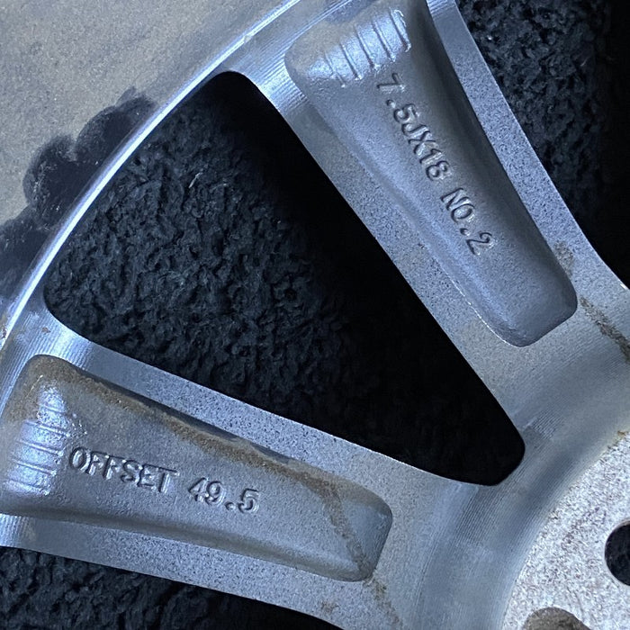 18" SANTA FE 17-18 18x7.5 alloy 3.3L LWB Original OEM Wheel Rim