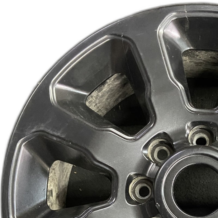 20" DODGE 2500 PICKUP 19-23 20x8 8 spoke polished w/ pockets brown pockets opt - Angle View