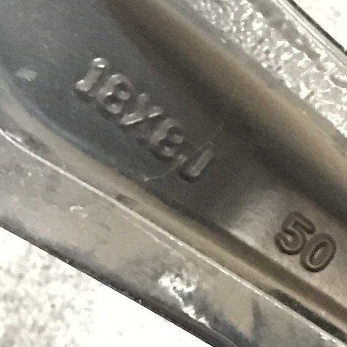 18" CIVIC 22 18x8 alloy 10 spoke gloss black Original OEM Wheel Rim