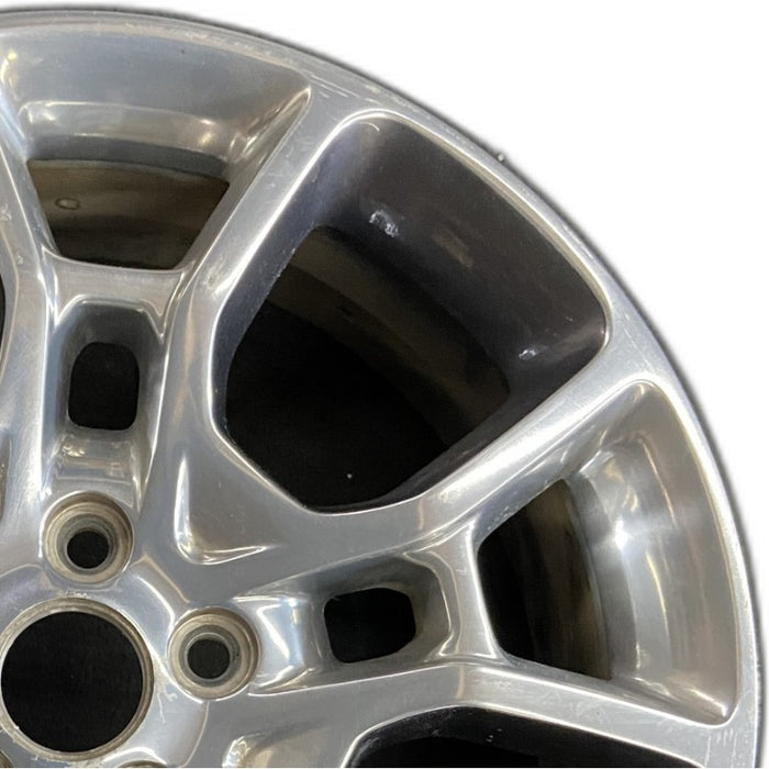 19" CHARGER 15-16 19x7.5 10 spoke polished aluminum pockets Original OEM Wheel Rim