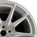 19" MUSTANG 24 19x8.5 5 spoke V spoke Original OEM Wheel Rim - Side Profile