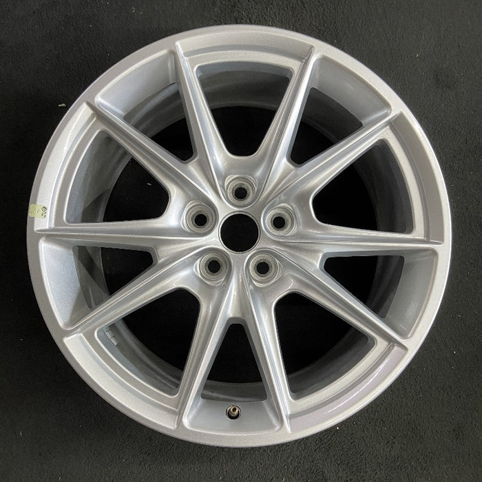 19" MUSTANG 24 19x8.5 5 spoke V spoke Original OEM Wheel Rim - Additional View