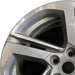 18" TERRAIN 18-21 18x7 opt RV6 silver with black inlay Original OEM Wheel Rim - Angle View