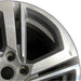 18" TERRAIN 18-21 18x7 opt RV6 silver with black inlay Original OEM Wheel Rim - Side Profile